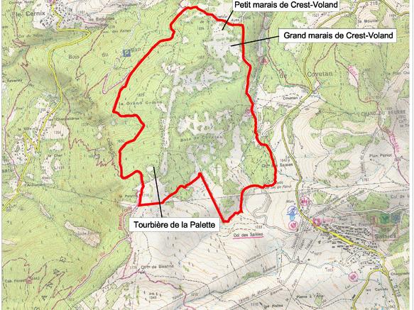 Réserve Naturelle Régionale de la Tourbière des Saisies Savoie Mont