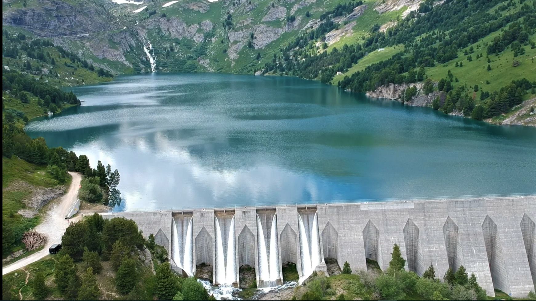 Barrages De Plan D Amont Et Plan D Aval Savoie Mont Blanc Savoie Et